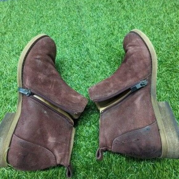 Franco Sarto Hancock Chelsea Ankle Booties Leather Boots Women's Shoes Size 7 - Picture 8 of 10